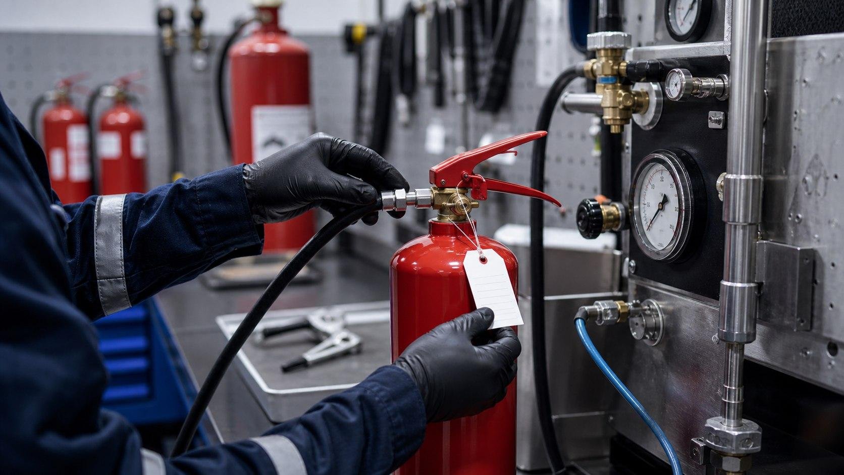 Refilling, Inspection, and Servicing of Fire Extinguishers
